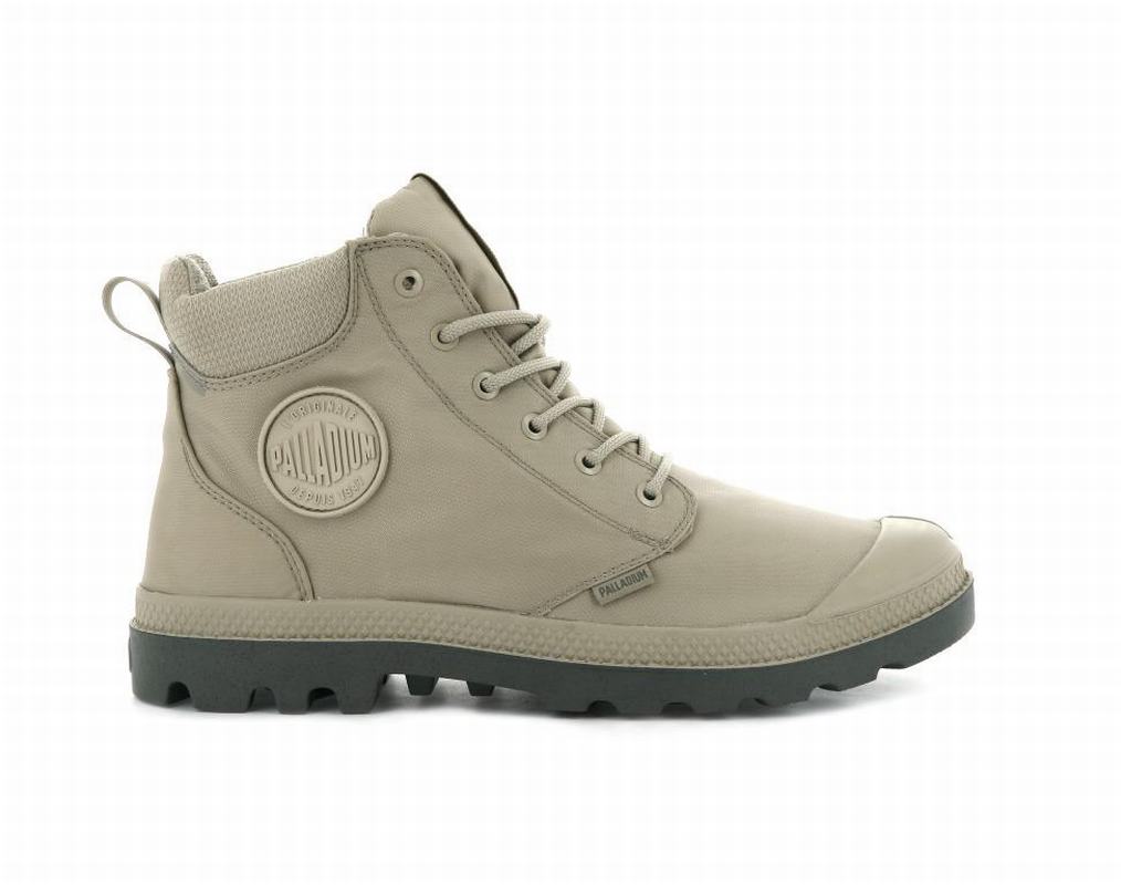 Palladium Pampa Cuff Recycle Wp+ Mens Waterproof Boots Khaki Australia [DMAVJR-132]